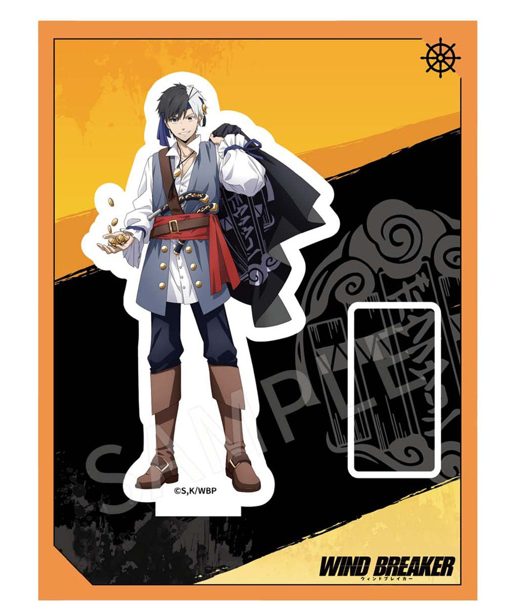 Wind Breaker Aforce X Dragon Horse   Acrylic Character Stand Pirate Ver. (6 Types) [Pre-Order Dec 2025]