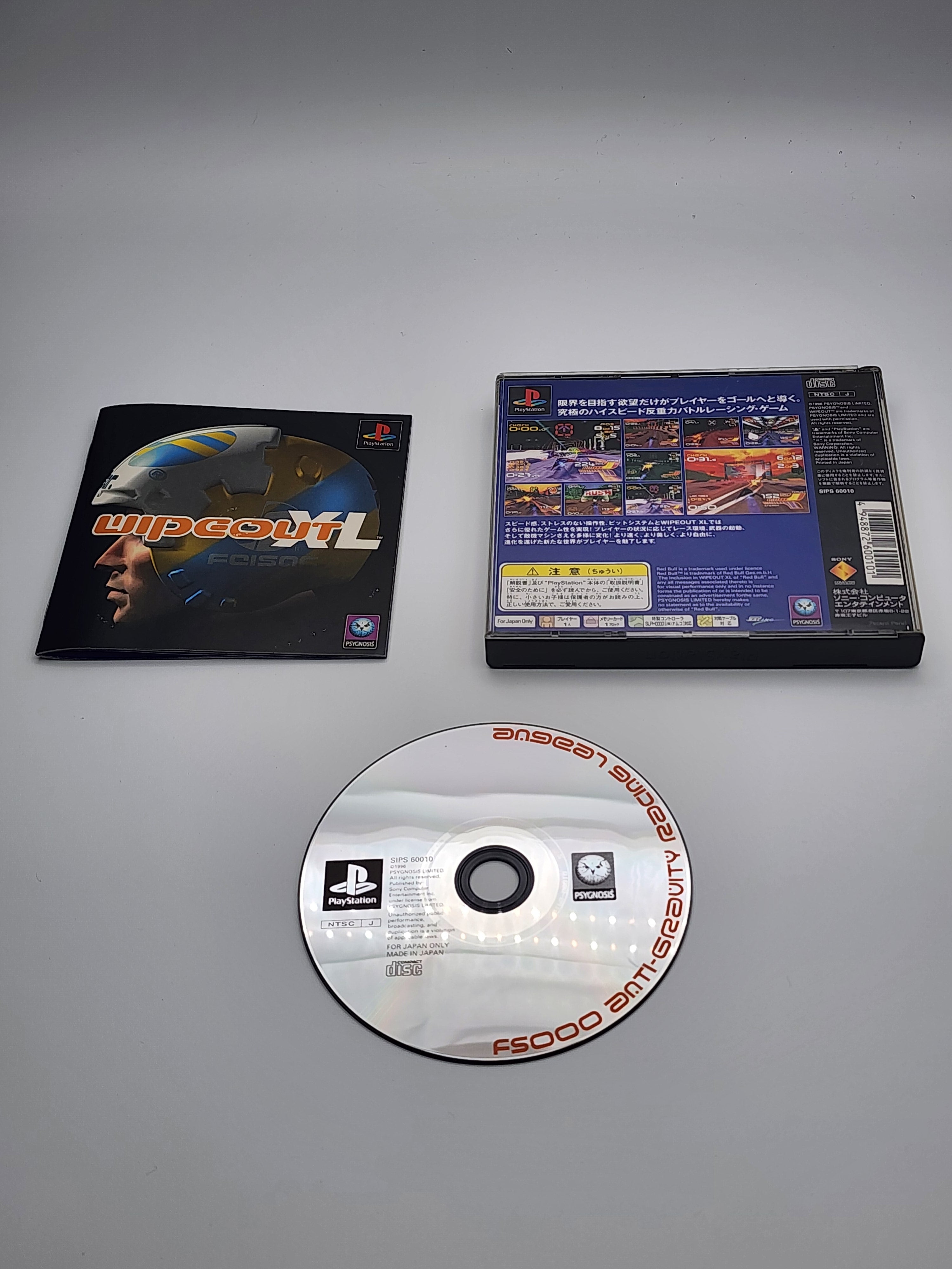 USED JAPAN] Wipeout XL Playstation – JumpIchiban