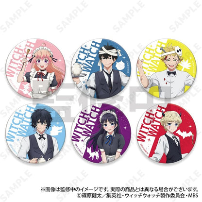 Witch watch - Can Badges Haunted Cafe Ver. Complete Set of 6 Types [Pre-order Feb 2026]