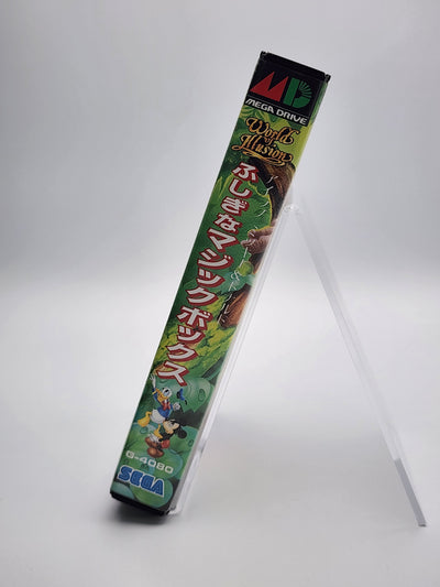 [USED JAPAN] World Of Illusion I love Mickey & Donald Fushigi na Magic Box Megadrive