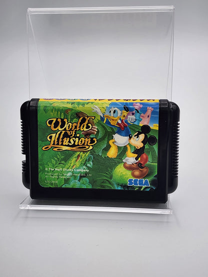 [USED JAPAN] World Of Illusion I love Mickey & Donald Fushigi na Magic Box Megadrive