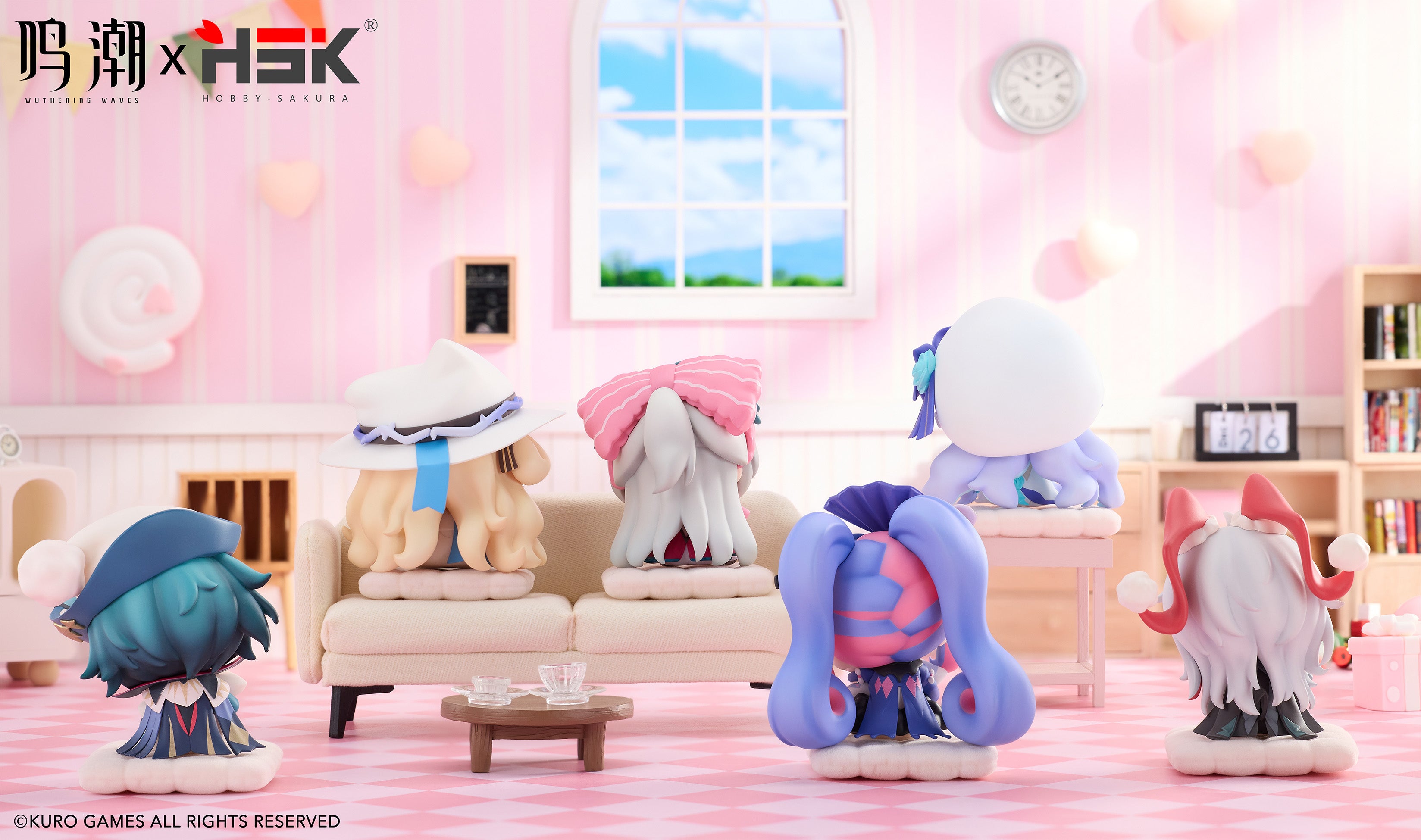 Wuthering Waves - NemuNemu Series Figures (6 Types) [Pre-Order Mar 2027]