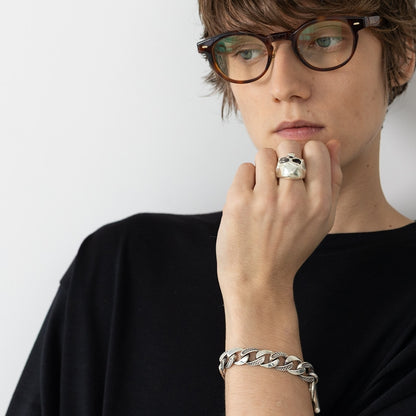 Yakuza: Like a Dragon x OX Jewelry - Limited Silver Skull Ring Goro Majima (2 Types) [Pre-Order Jul 2026]