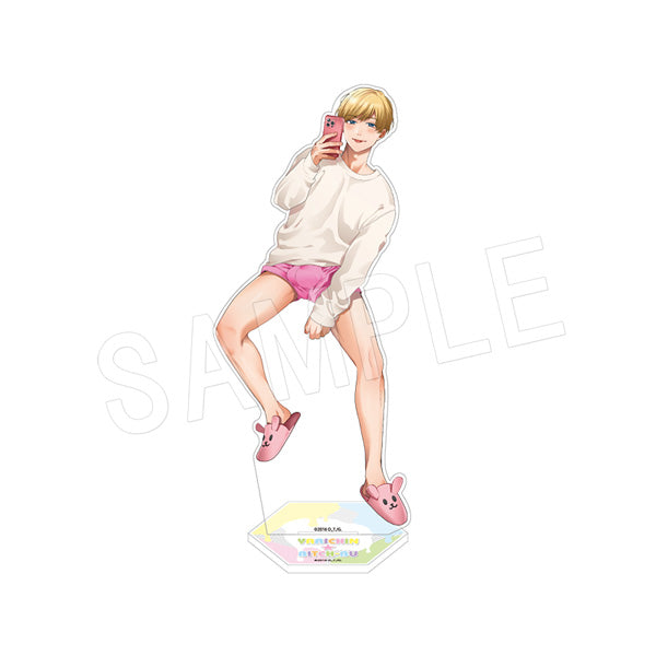 Yarichin Bitch Club - Big Acrylic Stand Secret Account Boy & Hidden Camera Ver.