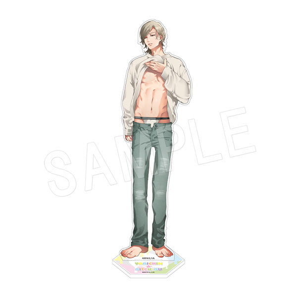 Yarichin Bitch Club - Big Acrylic Stand Secret Account Boy & Hidden Camera Ver.