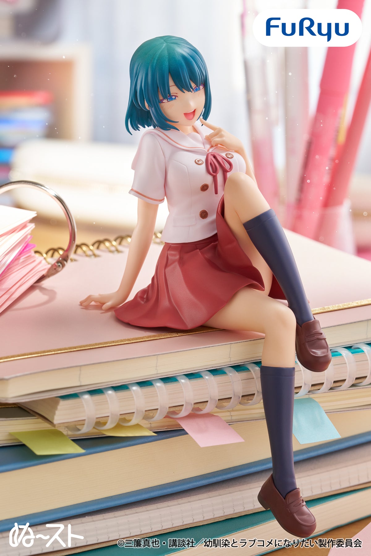 You Can't Be in a Rom-Com with Your Childhood Friends! Noodle Stopper Figure - Shio Minamo - Imagen 1