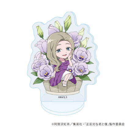 You and I are Polar Opposites Acrylic Petit Stand - 02 Flower Ver. Complete Set of 6 Types [Pre-Order Sep 2026]