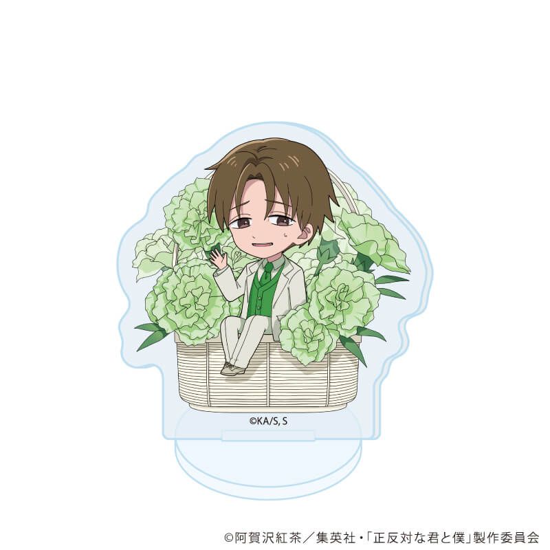 You and I are Polar Opposites Acrylic Petit Stand - 02 Flower Ver. Complete Set of 6 Types [Pre-Order Sep 2026]