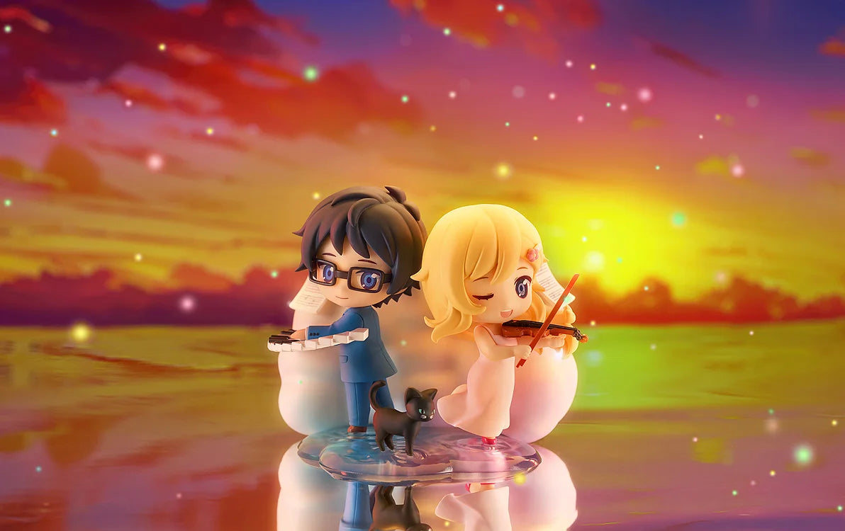 Your Lie in April QSet Figure - Miyazono Kaori & Kousei Arima