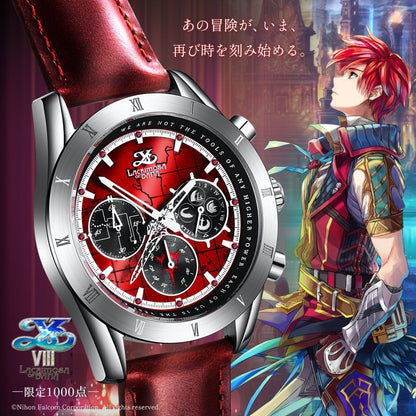 Ys VIII: Lacrimosa of Dana 10th Anniversary Chronograph Watch - Adol Model