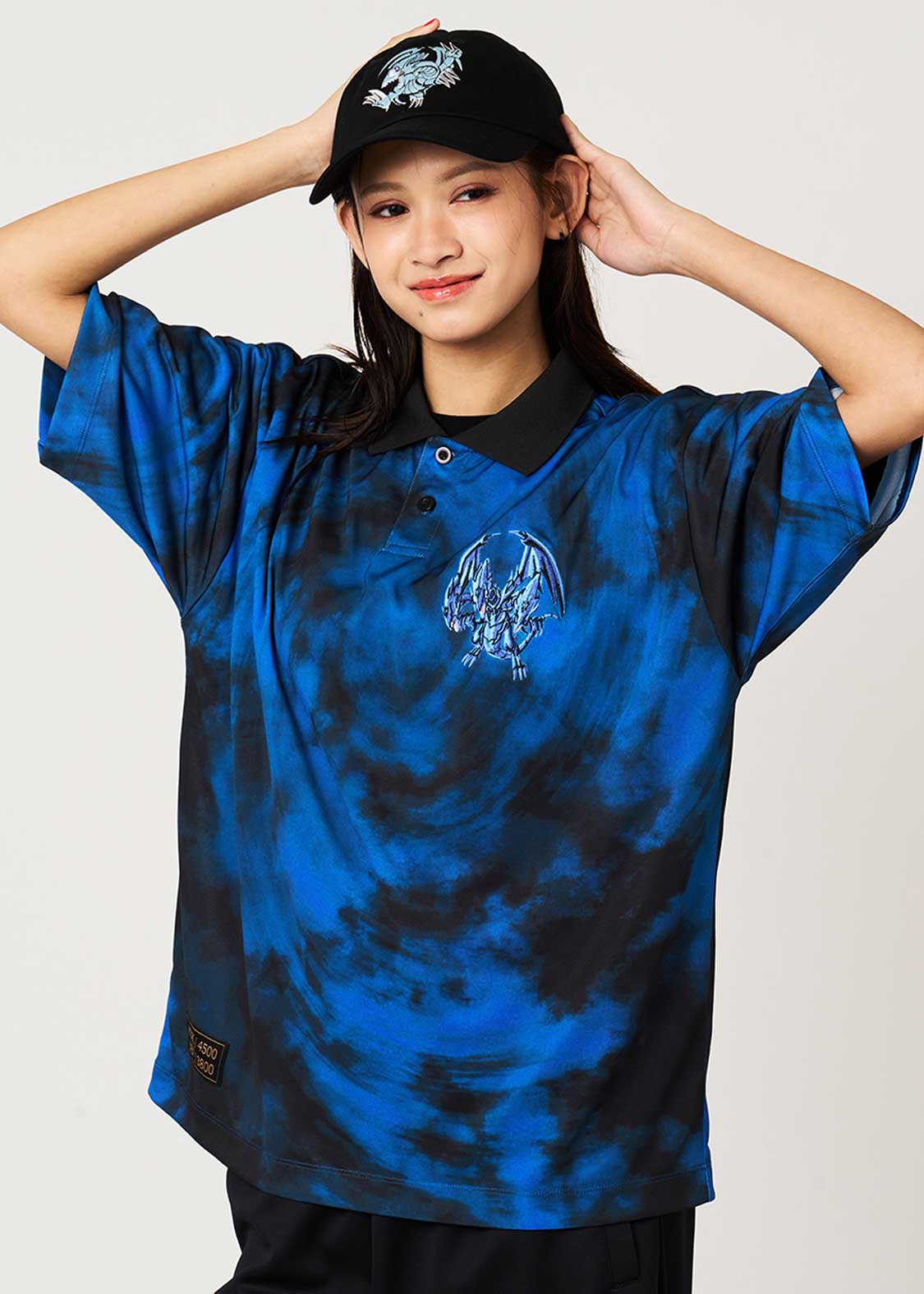 Yu-Gi-Oh! X Graniph Fashion Collection - Blue-Eyes Ultimate Dragon Polo Shirt [Release Mar 24 2026]
