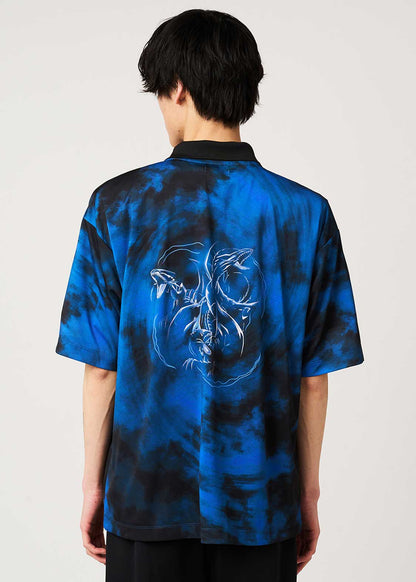 Yu-Gi-Oh! X Graniph Fashion Collection - Blue-Eyes Ultimate Dragon Polo Shirt [Release Mar 24 2026]