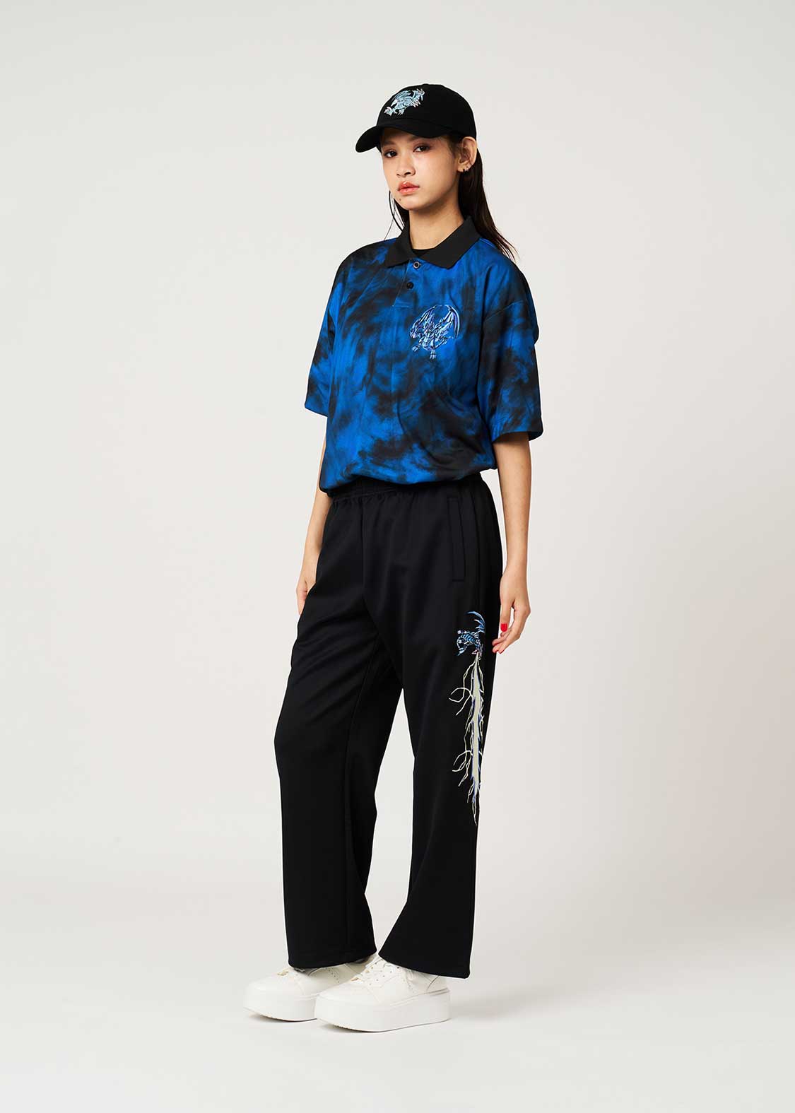 Yu-Gi-Oh! X Graniph Fashion Collection - Burst Stream of Destruction Track Pants [Release Mar 24 2026]