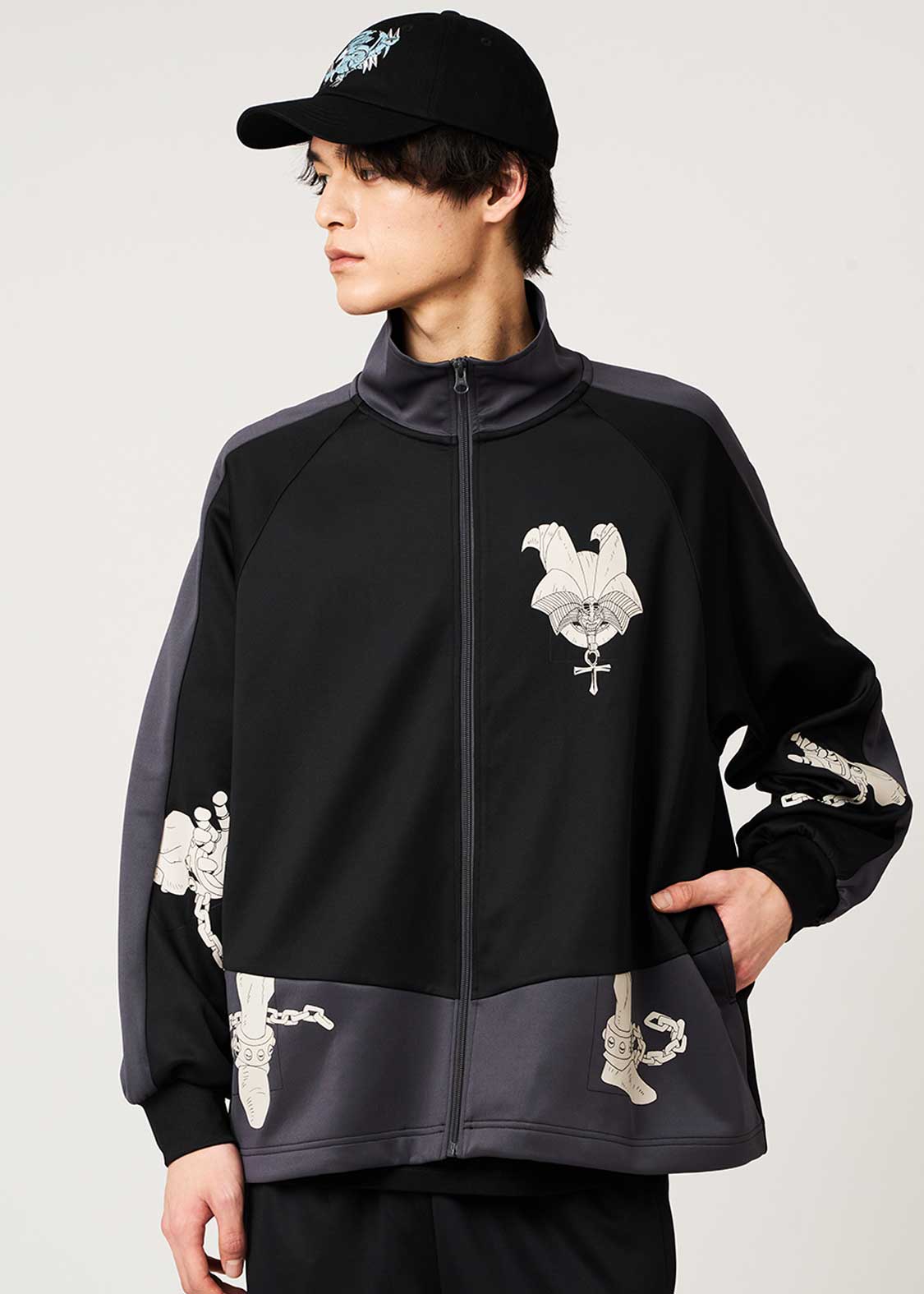 Yu-Gi-Oh! X Graniph Fashion Collection - Exodia The Forbidden One Switch Track Jacket [Release Mar 24 2026]