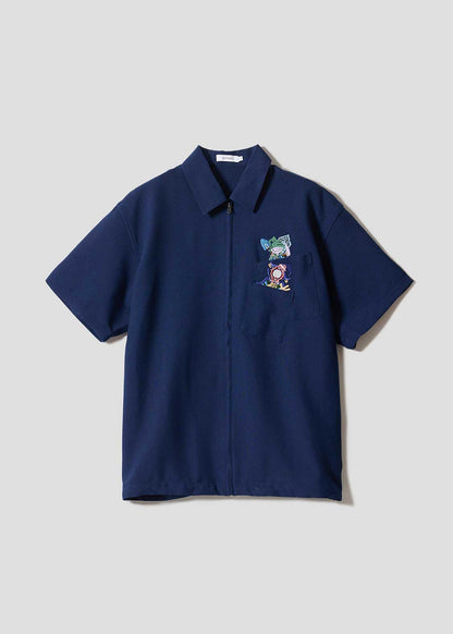 Yu-Gi-Oh! X Graniph Fashion Collection - Joeys Strategy  Zip Short Sleeve Shirt [Release Mar 24 2026]