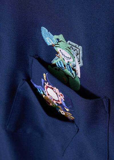 Yu-Gi-Oh! X Graniph Fashion Collection - Joeys Strategy  Zip Short Sleeve Shirt [Release Mar 24 2026]