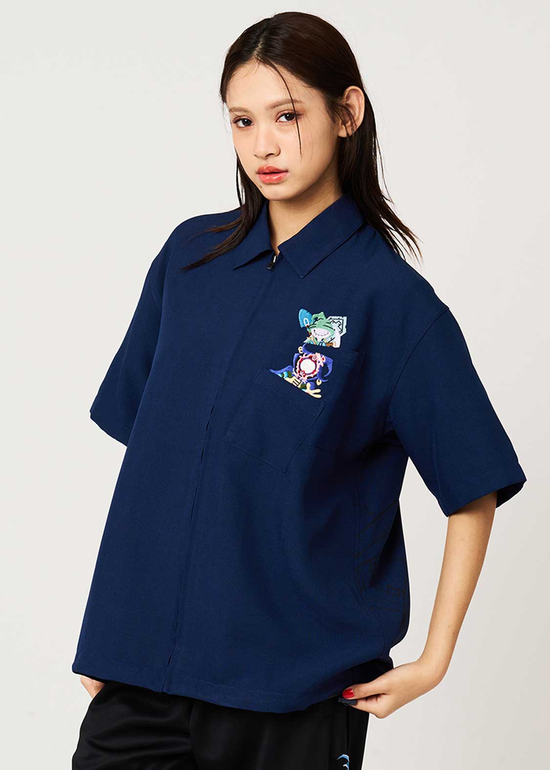 Yu-Gi-Oh! X Graniph Fashion Collection - Joeys Strategy  Zip Short Sleeve Shirt [Release Mar 24 2026]