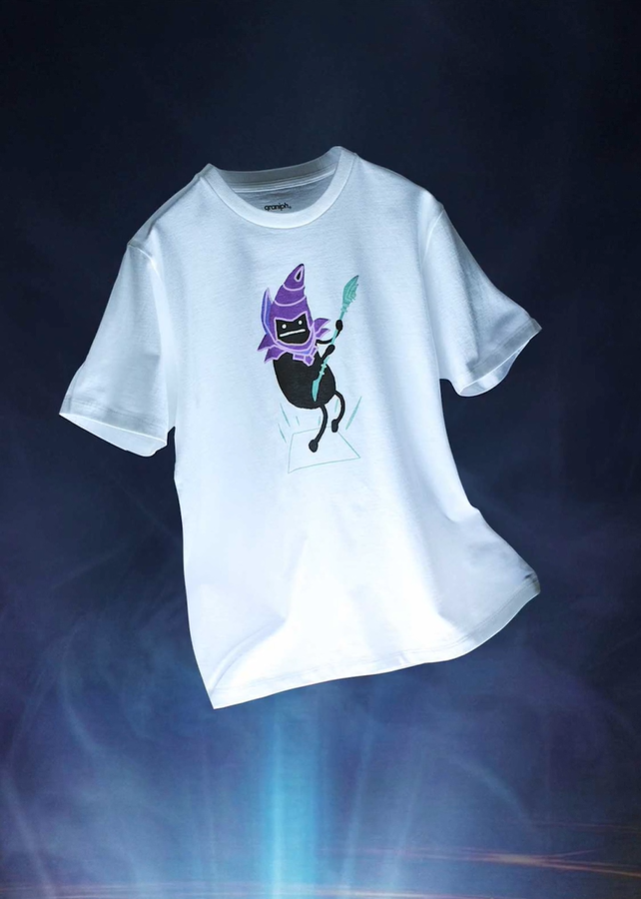 Yu-Gi-Oh! X Graniph Fashion Collection - Shadow Magician T-shirt [Release Mar 24 2026]