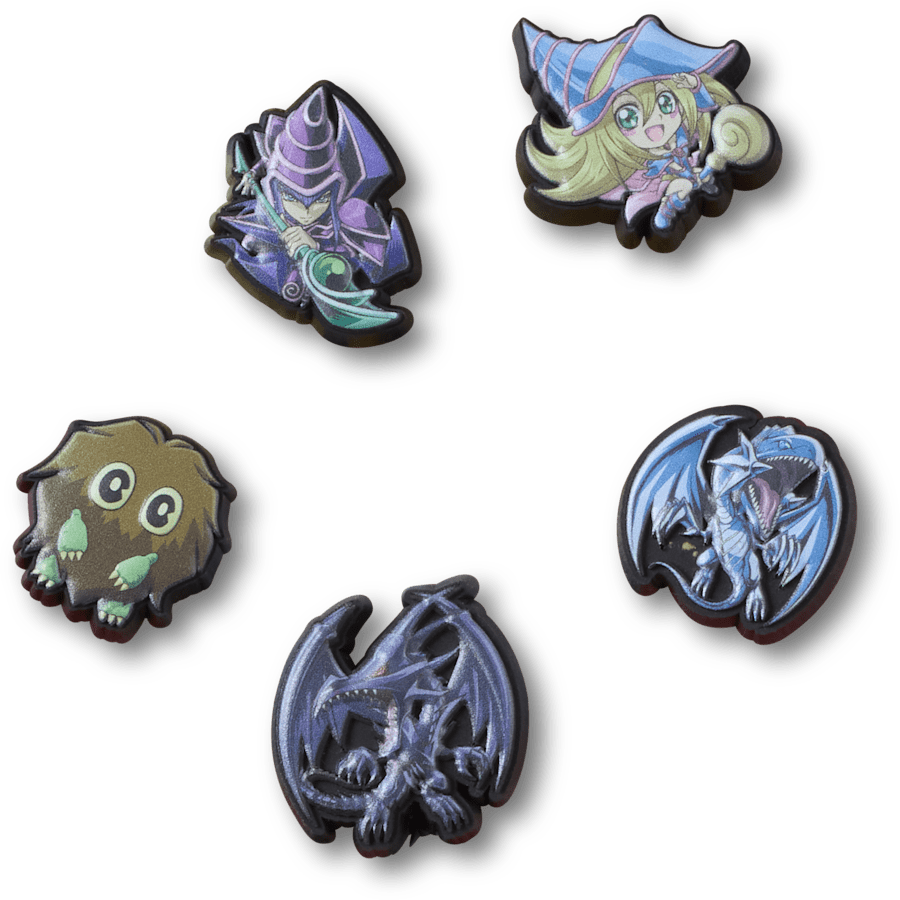 Yu-Gi-Oh! × Crocs Collection - Jibbitz Charms Complete Set Of 5 Types