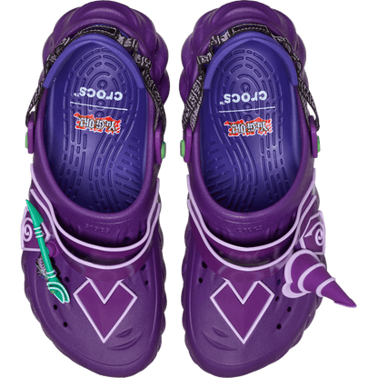 Yu-Gi-Oh! × Crocs Collection - Black Magician Echo Crocs + Yu-Gi-Oh! Official Card Game Duel Monsters Crocodile Bonus Card
