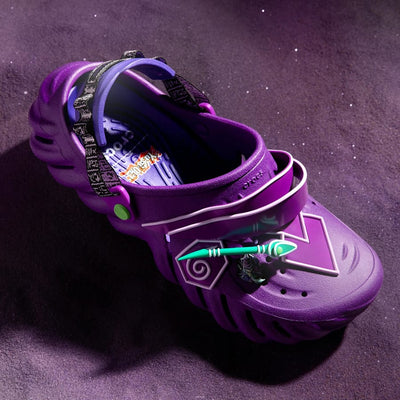 Yu-Gi-Oh! × Crocs Collection - Black Magician Echo Crocs + Yu-Gi-Oh! Official Card Game Duel Monsters Crocodile Bonus Card