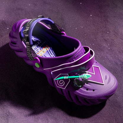 Yu-Gi-Oh! × Crocs Collection - Black Magician Echo Crocs + Yu-Gi-Oh! Official Card Game Duel Monsters Crocodile Bonus Card