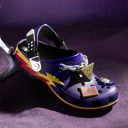 Yu-Gi-Oh! × Crocs Collection - Yami Yugi Classic Crocs + Yu-Gi-Oh! Official Card Game Duel Monsters Crocodile Bonus Card