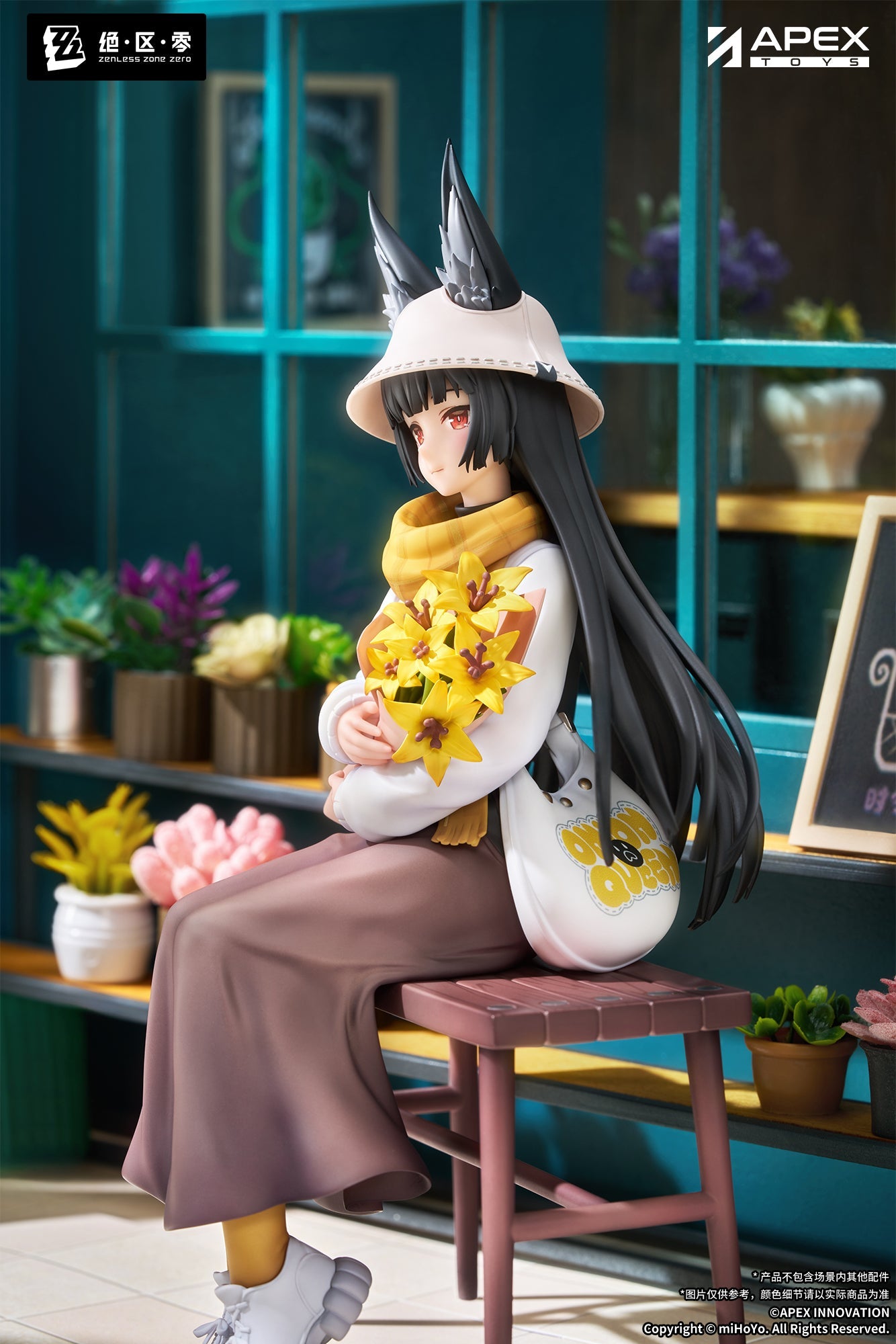 asimocrafts the HAT for MIYABI シェード Zenless Zone Zero LIMEPIE Series 1/8 Scale Figure - Hoshimi Miyabi
