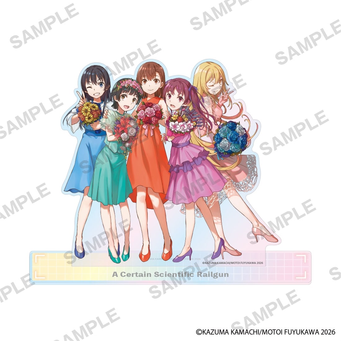 A Certain Scientific Railgun Aurora Acrylic Stand - Aurora Acrylic Stand official image 1