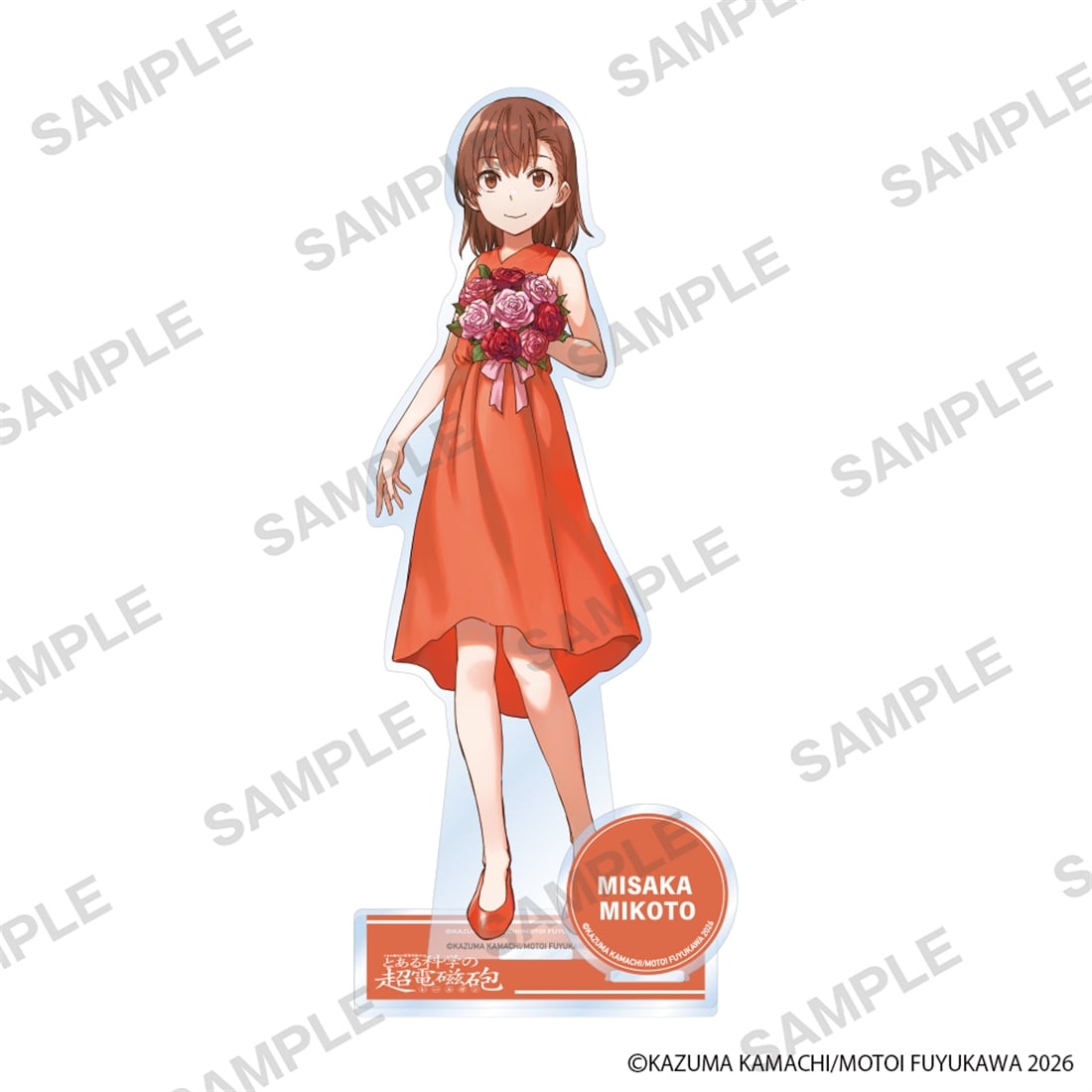 A Certain Scientific Railgun Conclusion Commemorative Acrylic Stand (4 Types) - Mikoto Misaka official image 2