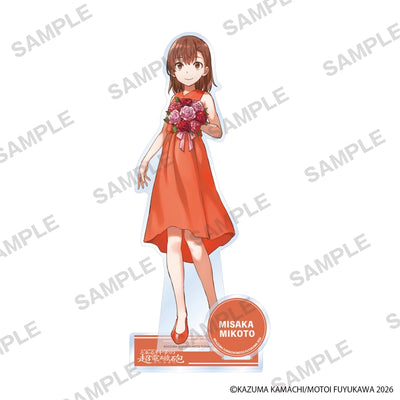 A Certain Scientific Railgun Conclusion Commemorative Acrylic Stand (4 Types) - Mikoto Misaka official image 2