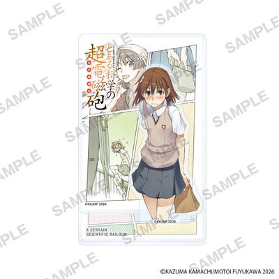 A Certain Scientific Railgun Manga Cover Acrylic Diorama (2 Types) - Volume 7 Cover official image 1