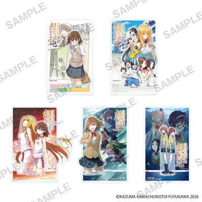 A Certain Scientific Railgun Manga Cover Acrylic Diorama (2 Types) - Volume 7 Cover official image 2