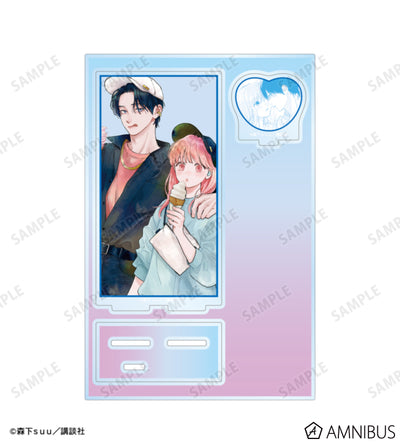 A Sign of Affection - BIG Acrylic Stands With Parts - Yuki Itose & Itsuomi Nagi - Ver. E, official product view 2