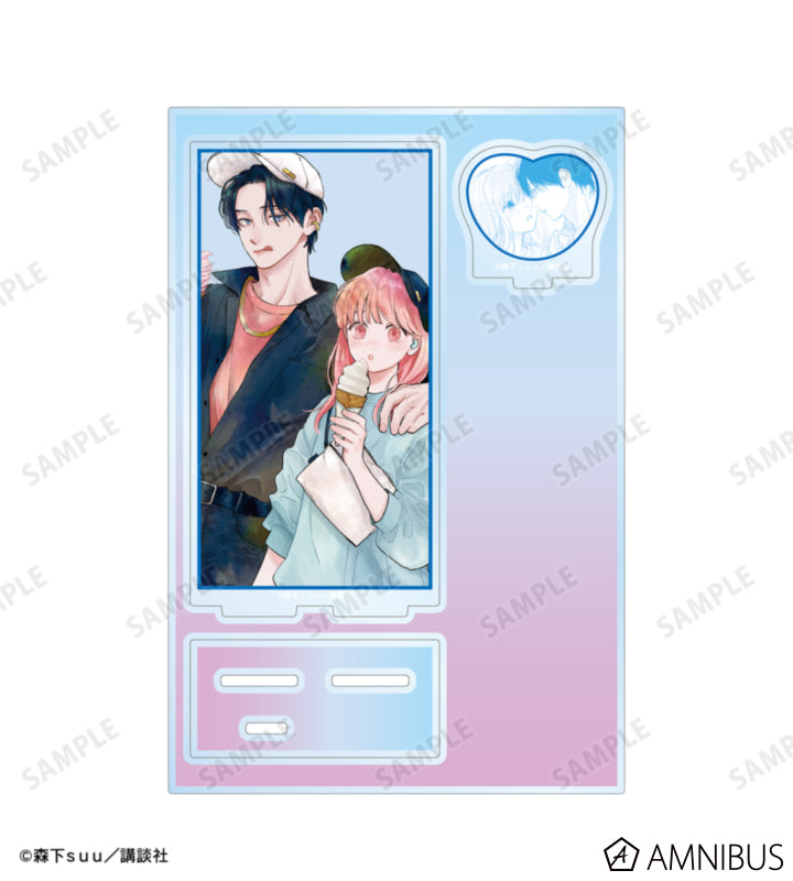 A Sign of Affection - BIG Acrylic Stands With Parts - Yuki Itose & Itsuomi Nagi - Ver. E, official product view 2