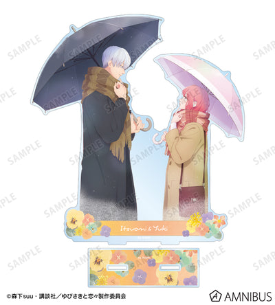 A Sign of Affection - Yuki Itose & Itsuomi Nagi Extra-Large Acrylic Stand, official product view 2