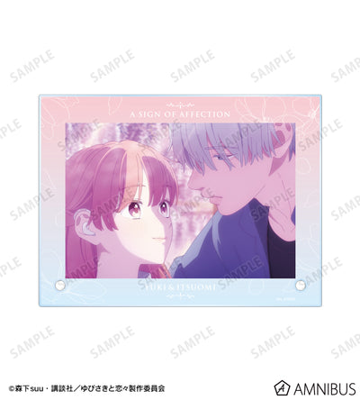 A Sign of Affection - A6 Acrylic Panels - Yuki Itose & Itsuomi Nagi - Opening Scene, official product view 4