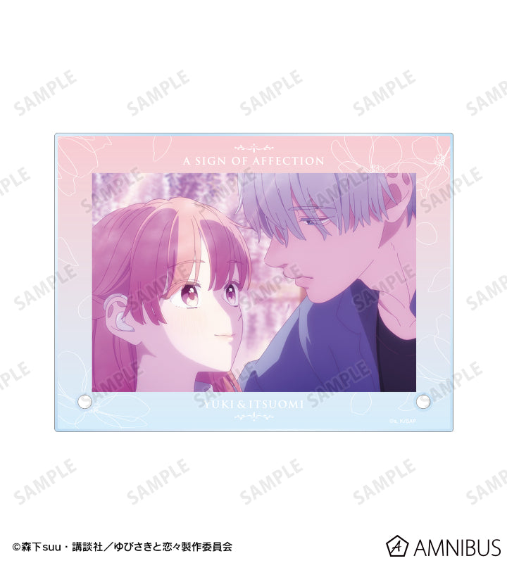 A Sign of Affection - A6 Acrylic Panels - Yuki Itose & Itsuomi Nagi - Opening Scene, official product view 4