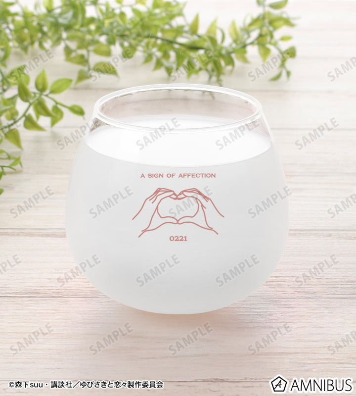 A Sign of Affection - Yuki Itose & Itsuomi Nagi Motif Rocking Glass, official product view 3
