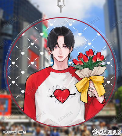 A Sign of Affection - Spring Gift Ver. BIG Acrylic Keychains - Itsuomi Nagi, official product view 2