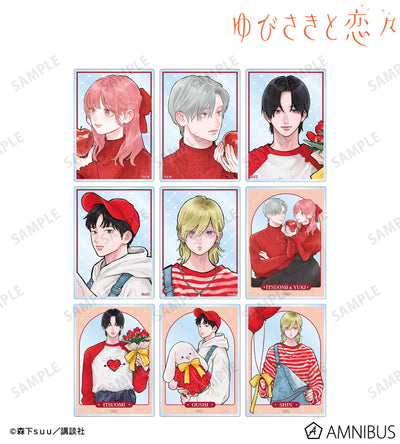 A Sign of Affection - Spring Gift Ver. Trading Acrylic Cards Complete Set Of 9 Types, official product view 1