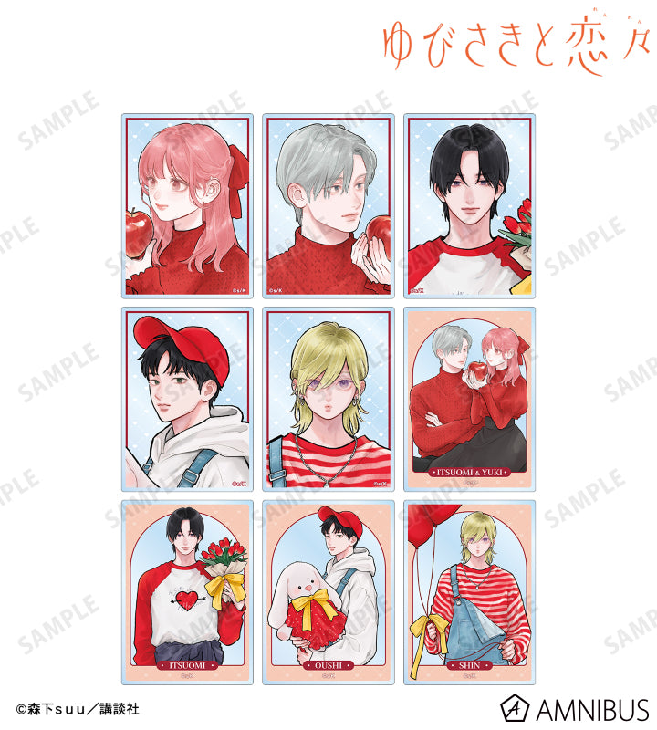 A Sign of Affection - Spring Gift Ver. Trading Acrylic Cards Complete Set Of 9 Types, official product view 1