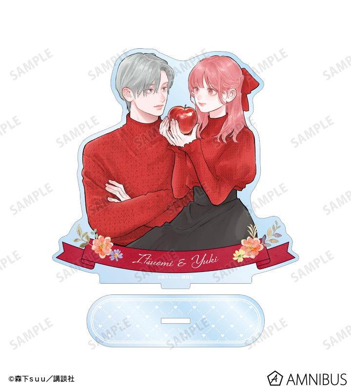 A Sign of Affection - Spring Gift Ver. BIG Acrylic Stands - Yuki Itose & Itsuomi Nagi, official product view 2