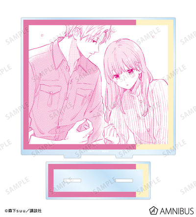 A Sign of Affection - Manga Panel BIG Acrylic Stands - Yuki Itose & Itsuomi Nagi - Ver. B, official product view 2