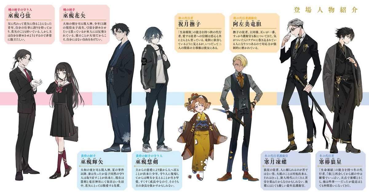 Agent of the Four Seasons - Archer of Dawn - Light Novel - Japanese - additional view