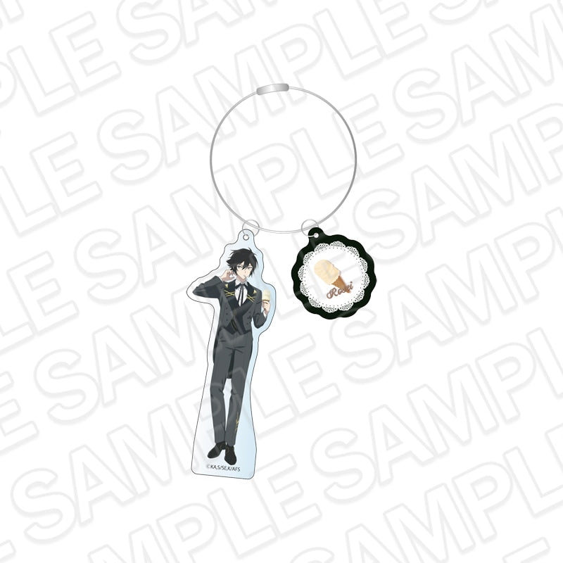 Agent of the Four Seasons Cafe ver. Rosei Kantsubaki Wire keychain