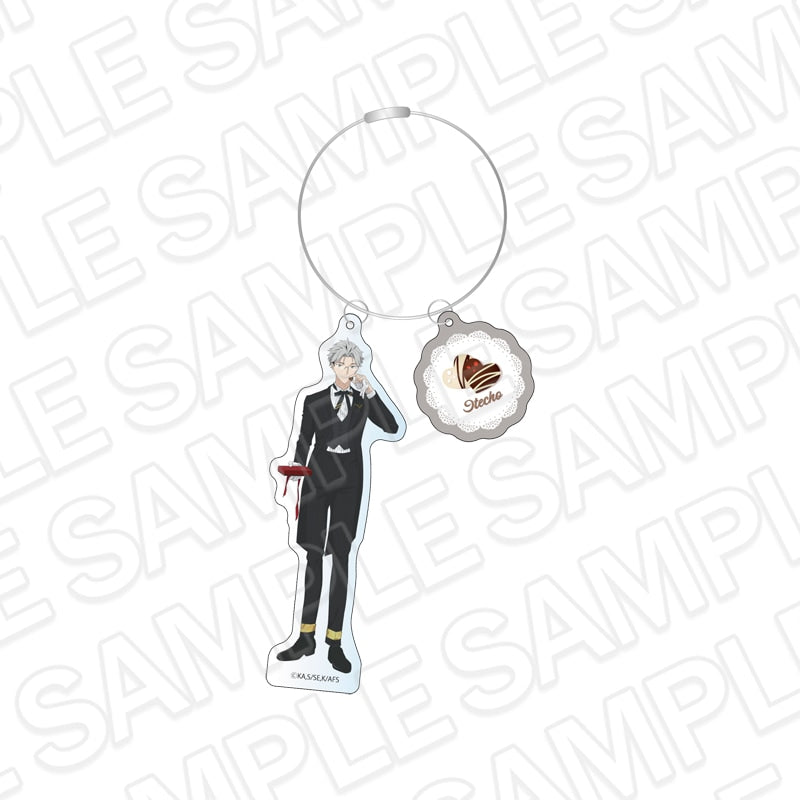 Agent of the Four Seasons Cafe ver. Itecho Kangetsu Wire keychain