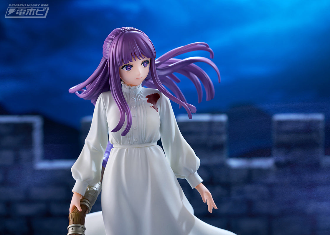 Frieren: Beyond Journey's End Ques Q Figure - Fern Battle Against Lugner ver.