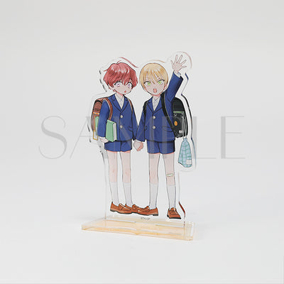 Elementary School Acrylic Stand - Chiakazu 10th Anniversary, official product view 2