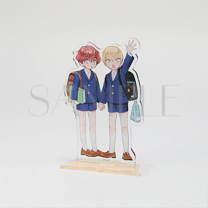 Elementary School Acrylic Stand - Chiakazu 10th Anniversary, official product view 2